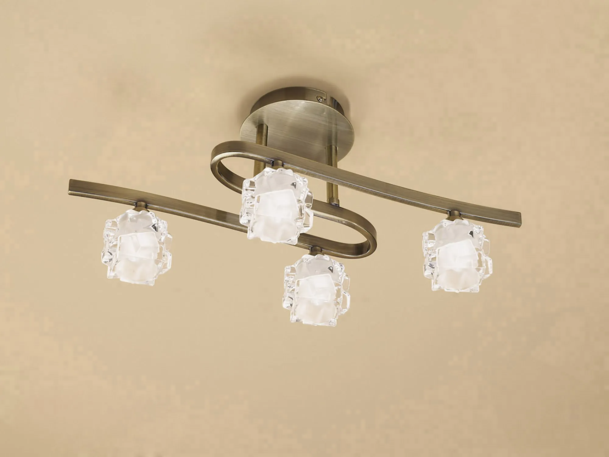 Ice Antique Brass Ceiling Lights Mantra Semi Flush Fittings Ice Antique Brass Ceiling Lights Mantra Semi Flush Fittings